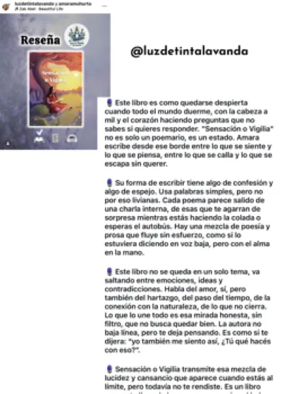 Review by @luzdetintalavanda